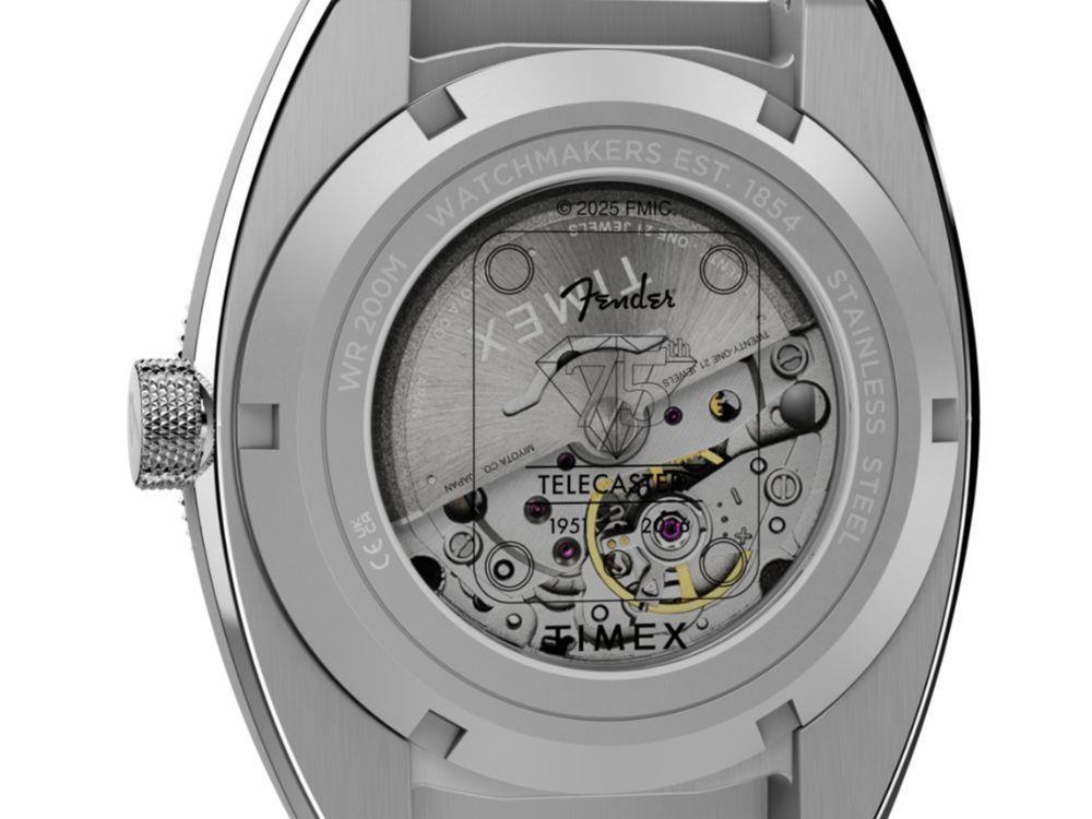 Montre Automatique Timex x Fender Marron, 41 mm, Édition spéciale, TW6A14600