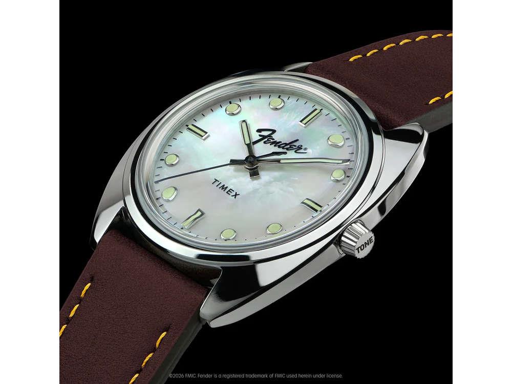 Montre à Quartz Timexx Fender, Argent, 37 mm, TW6A14700