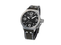 Montre à Quartz TW Steel Classic Canteen, Gris, 45 mm, Cuir, 10 atm, CS101