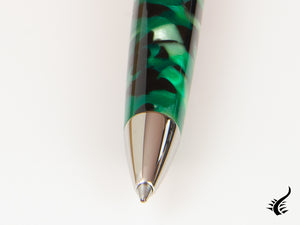 Stylo bille Tibaldi Nº60 Emerald Green, Vert, Attributs Palladium, N60-489-BP