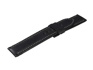Bracelet U-Boat Accesorios, Cuir, Noir, 22mm, 7935/Z