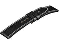 Bracelet U-Boat Accesorios, Cuir, Coton, Noir, 23mm., 834/Z