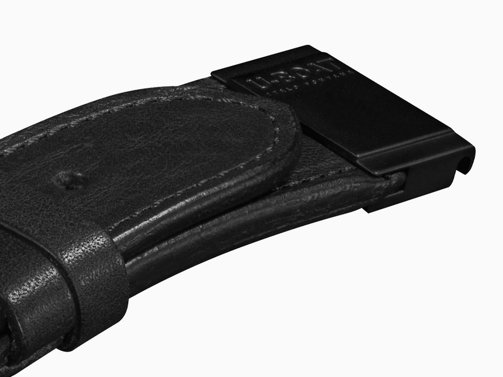Bracelet U-Boat Accesorios, Cuir, Noir, 20/20 mm., 2011/Z