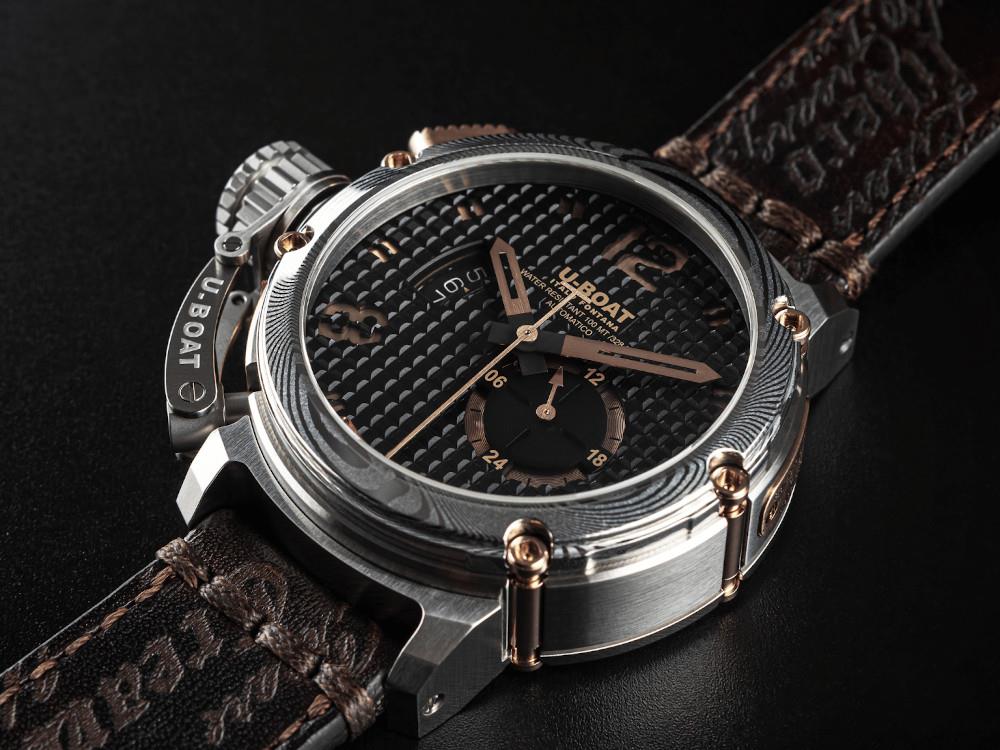 Montre Automatique U-Boat Chimera Damasco Bronze, 46 mm, Edition Limitée, 3006