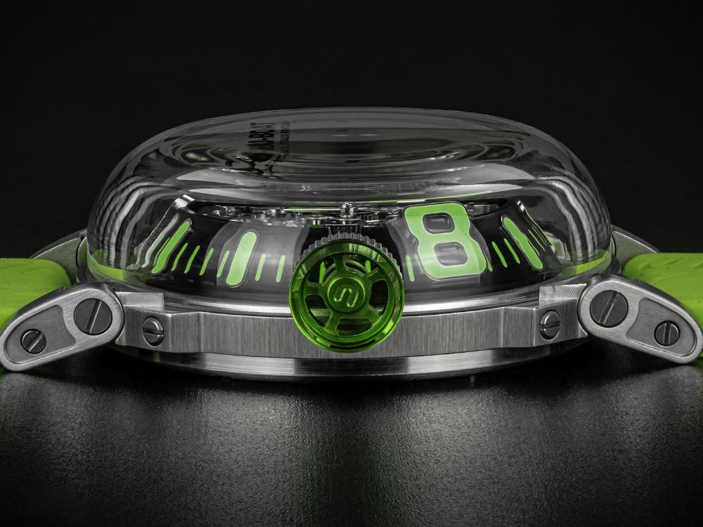 Montre Automatique U-Boat U-65, Acier Inoxydable 316L, 44 mm, Vert, 3344