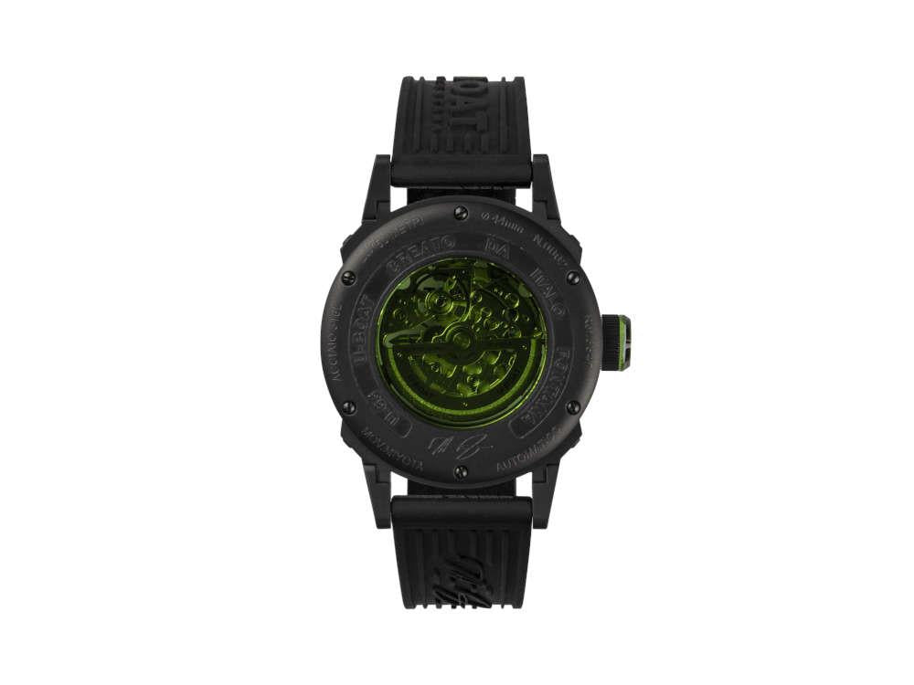 Montre Automatique U-Boat U-65, Acier Inoxydable 316L, PVD 44 mm, Vert, 3347