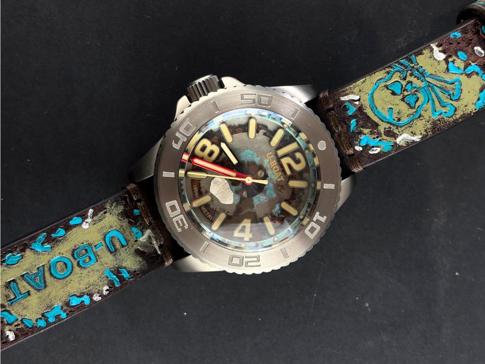 Montre Automatique U-Boat Classico Profondo 10000 mt, Edition Limitée, 3600/A