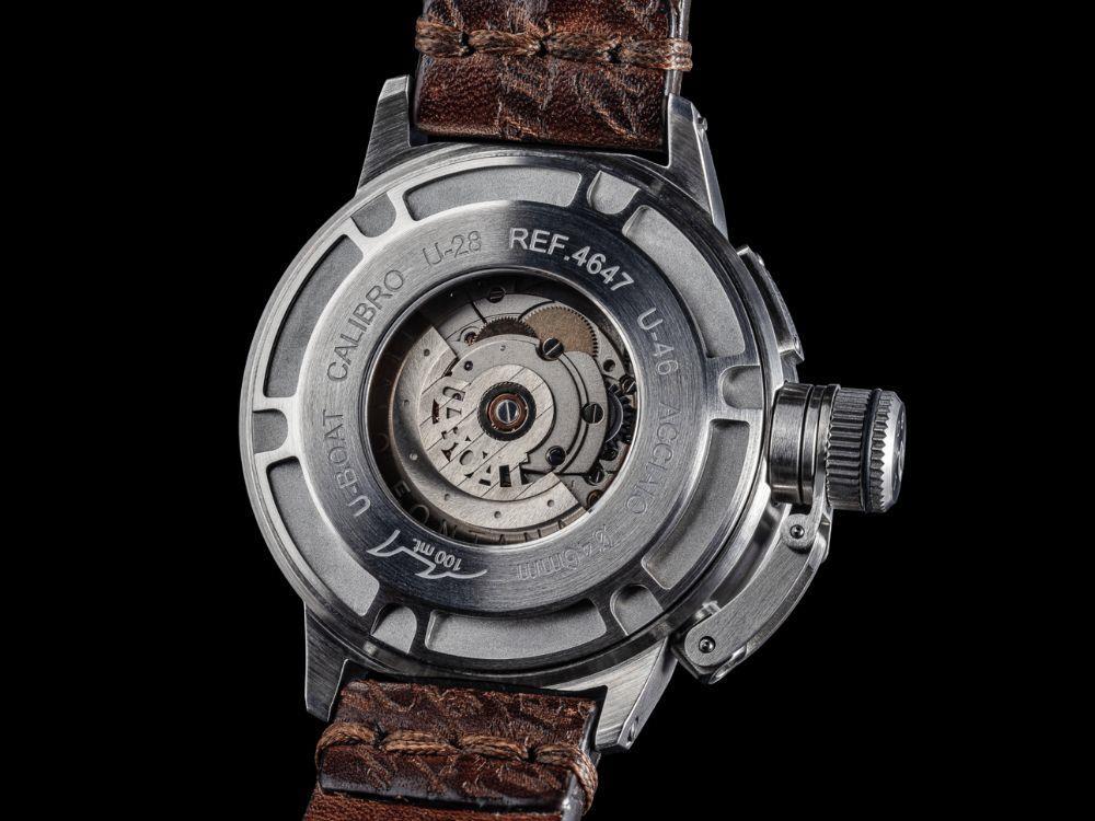Montre Automatique U-Boat Classico U-46 AS2, Beige, 46 mm, 4647