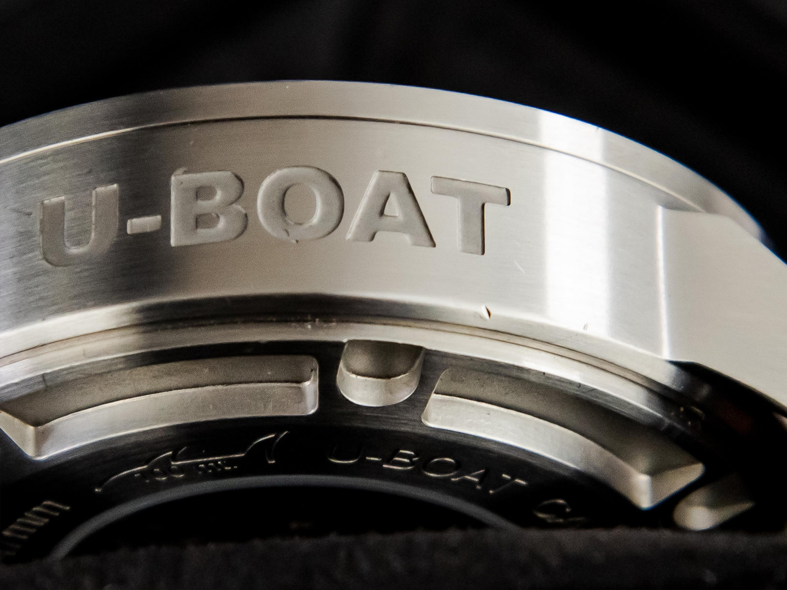 Montre Automatique U-Boat Classico, Acier Inoxydable 316L, Noir, 47mm, 8105