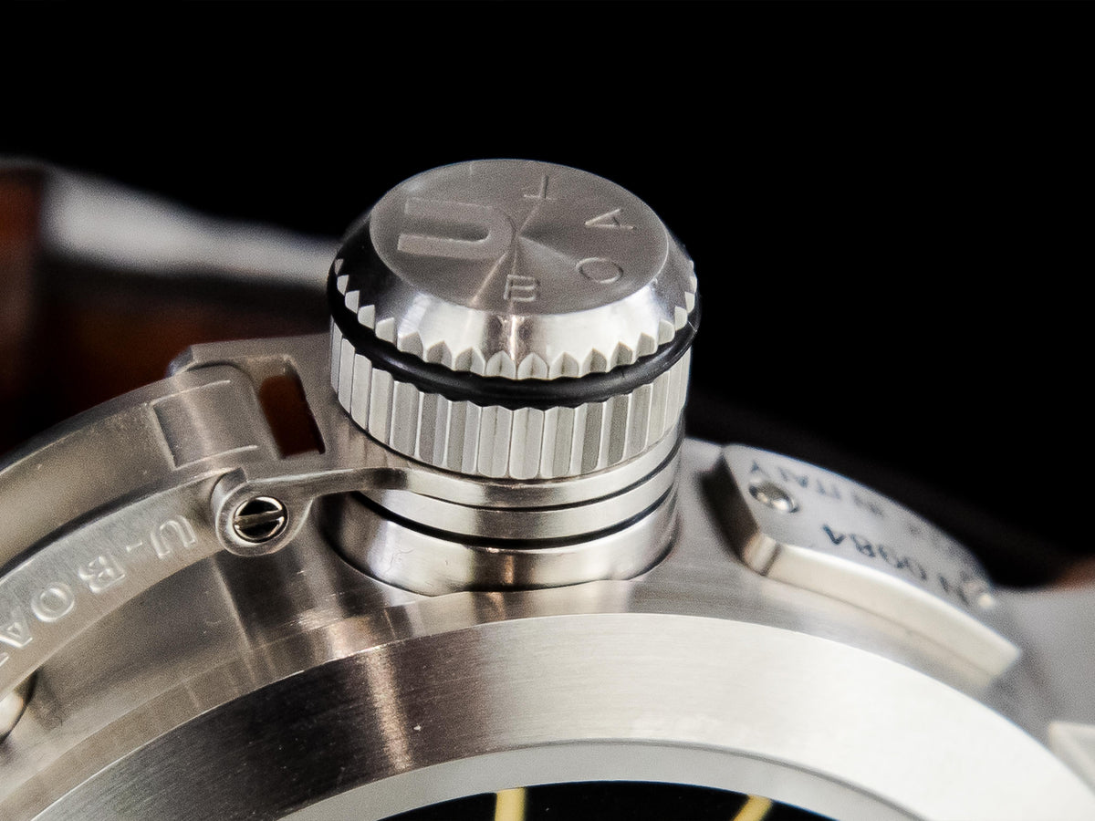 Montre Automatique U-Boat Classico, Acier Inoxydable 316L, Noir, 47mm, 8105