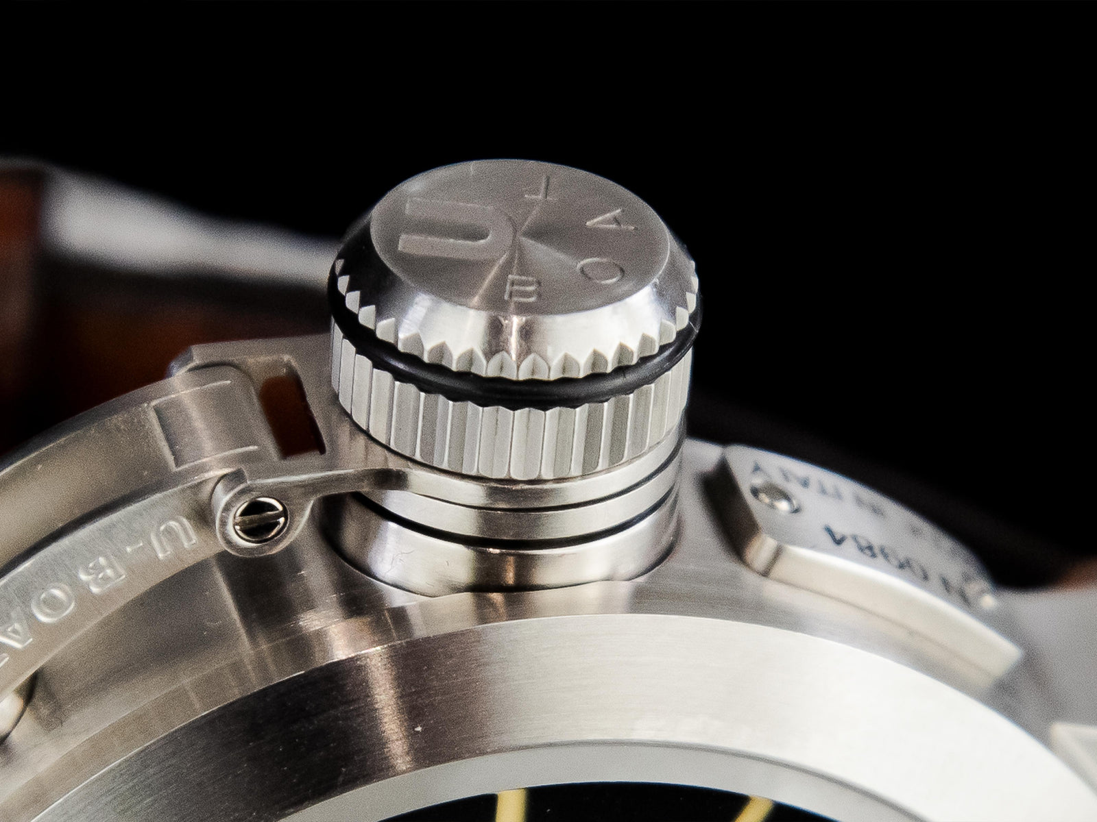 Montre Automatique U-Boat Classico, Acier Inoxydable 316L, Noir, 47mm, 8105