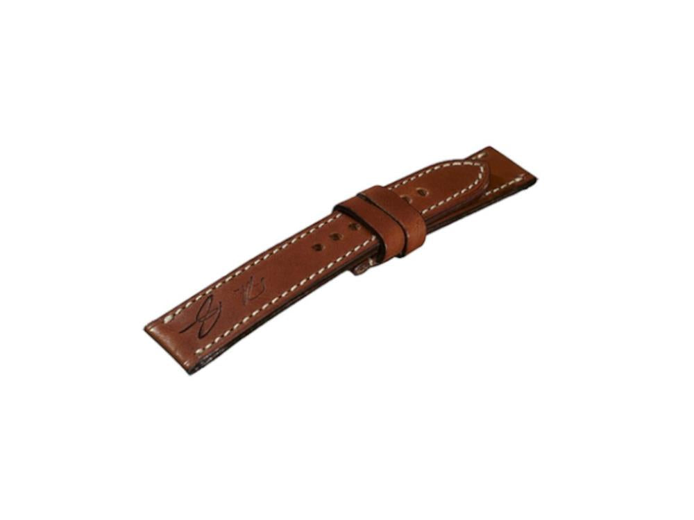 Bracelet U-Boat Accesorios, Cuir de Veau, Marron, 22mm, 8276/XL/Z