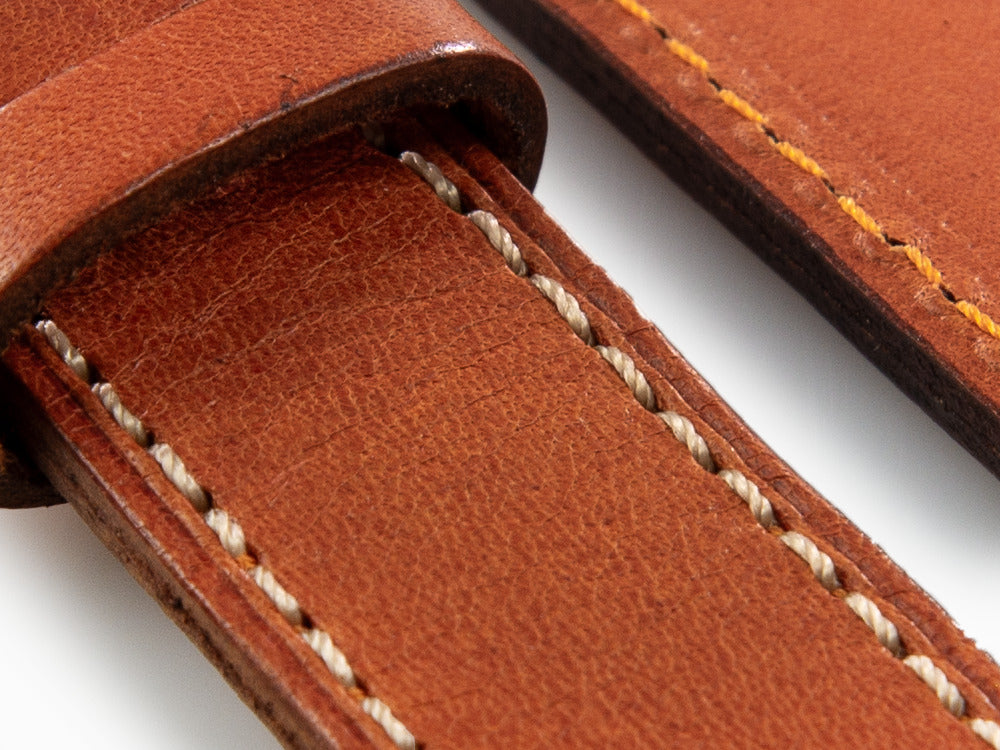 Bracelet U-Boat Accesorios, Cuir de Veau, Marron, 22mm, 8276/Z