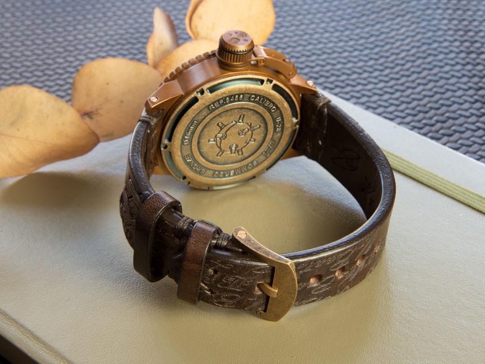 Montre Automatique U-Boat Classico Sommerso, Bronze, Noir, 46 mm, 8486