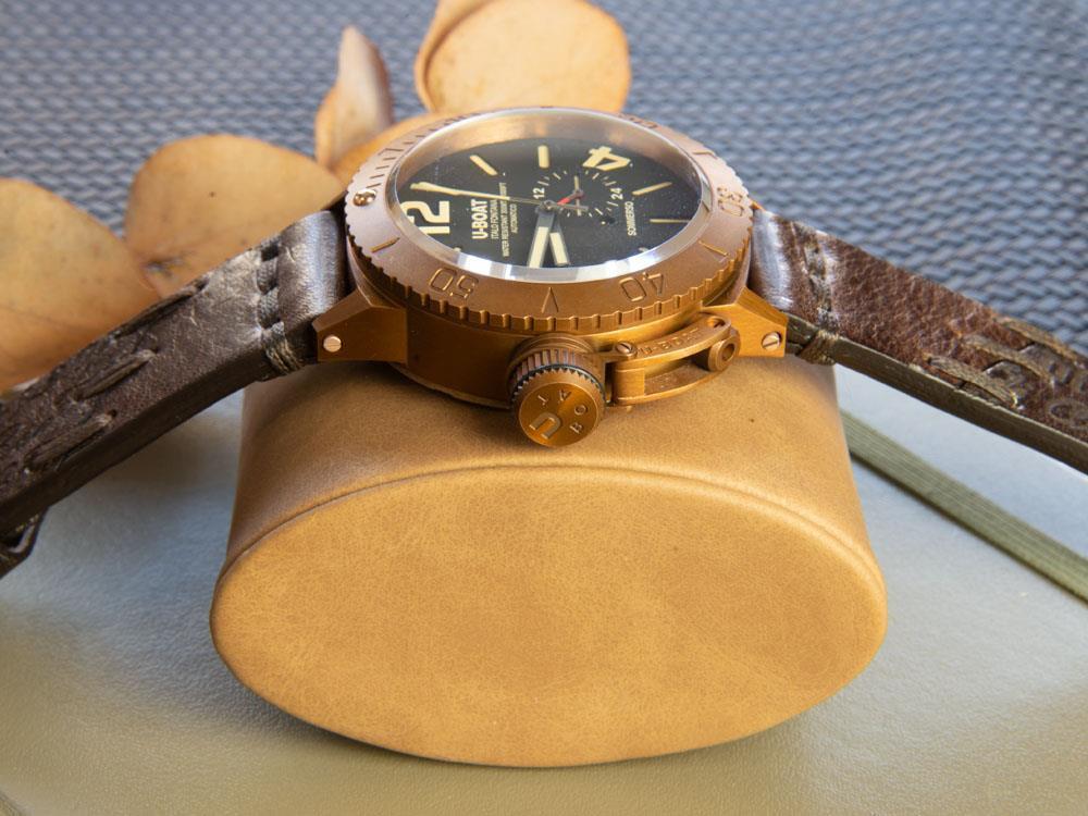 Montre Automatique U-Boat Classico Sommerso, Bronze, Noir, 46 mm, 8486