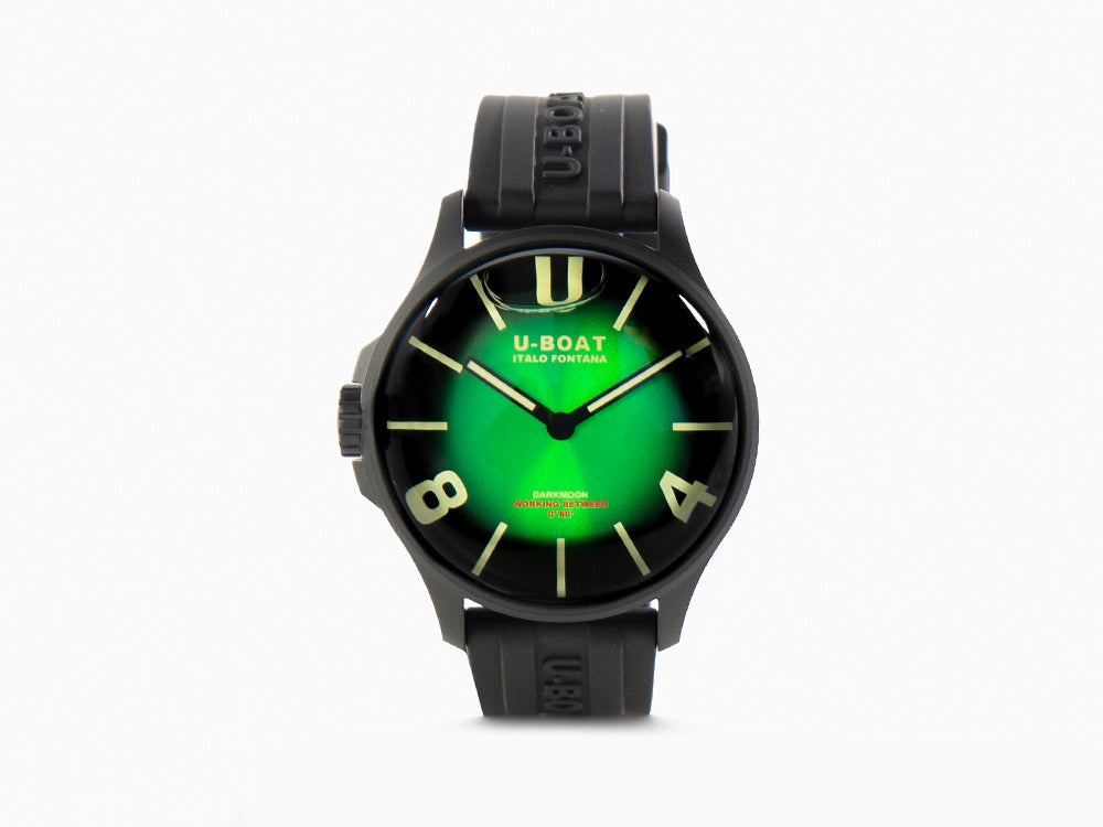 Montre à Quartz U-Boat Capsoil Darkmoon Soleil Green IPB, 44 mm, 8698
