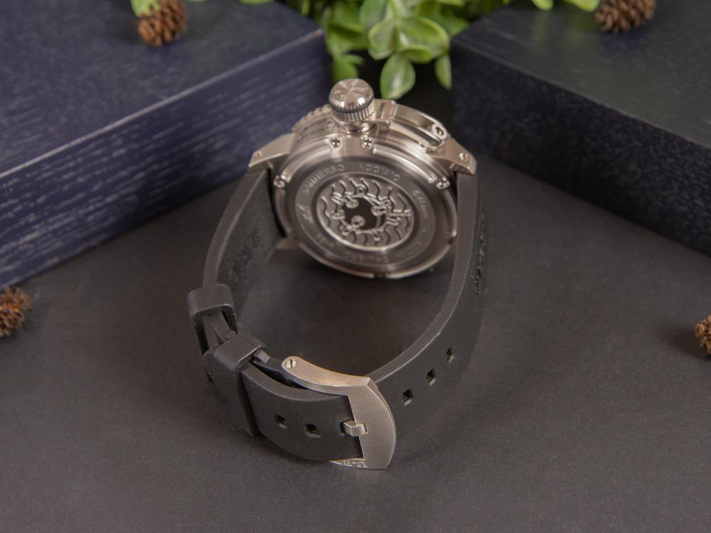 Montre Automatique U-Boat Classico Sommerso, Noir, 46 mm, 30 atm, 9007/A