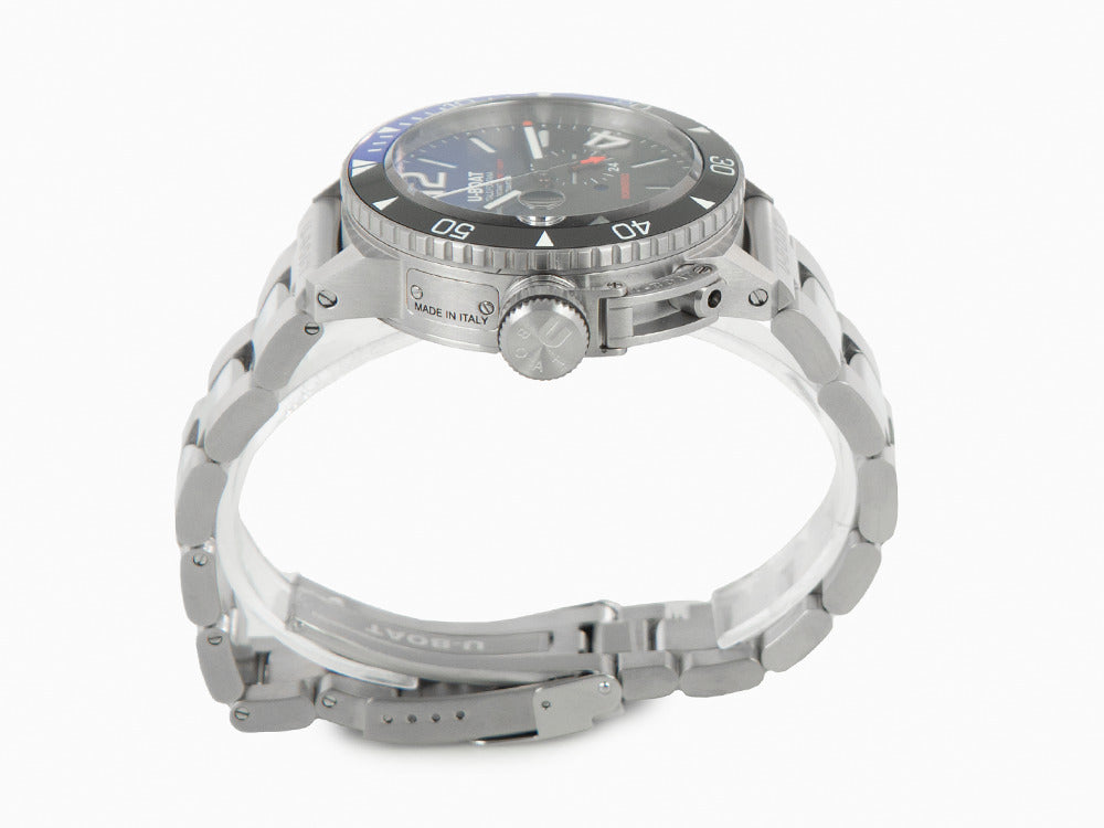 Montre Automatique U-Boat Classico Sommerso Ghiera Ceramica Blue, 46 mm, 9519/MT