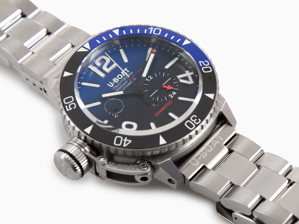 Montre Automatique U-Boat Classico Sommerso Ghiera Ceramica Blue, 46 mm, 9519/MT