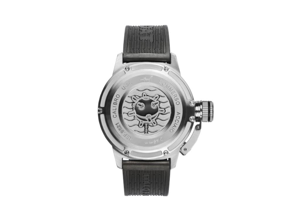 Montre Automatique U-Boat Sommerso Ghiera Ceramica Bordeaux, 46 mm, 9521