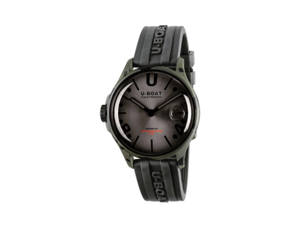 Montre à Quartz U-Boat Capsoil Darkmoon Curve Camouflage, 40 mm, Gris, 9551