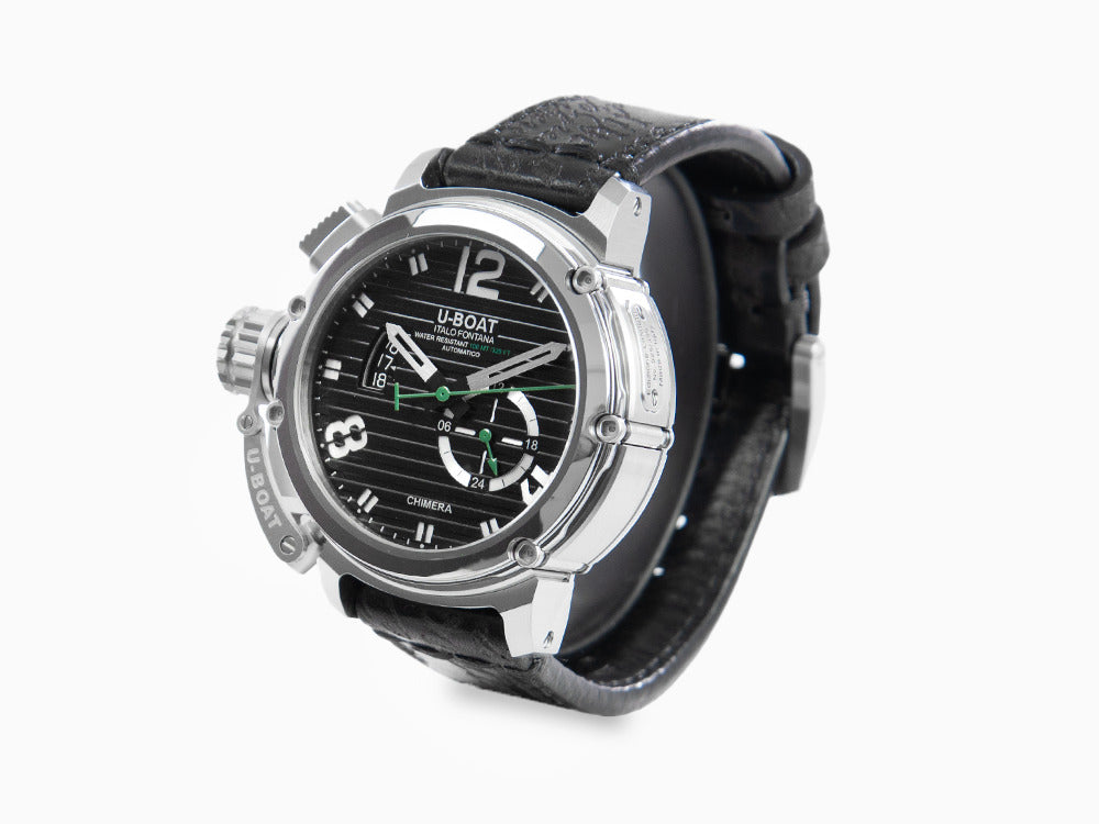 Montre Automatique U-Boat Chimera SS Nero, Noir, 46 mm, Edition Limitée, 9605