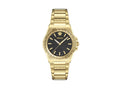Montre à Quartz Versace Greca Reaction, PVD Or, Noir, 38 mm, VE0D00525