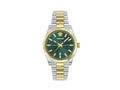 Montre à Quartz Versace Millenyium, PVD Or, Vert, 40 mm, VE0G00425