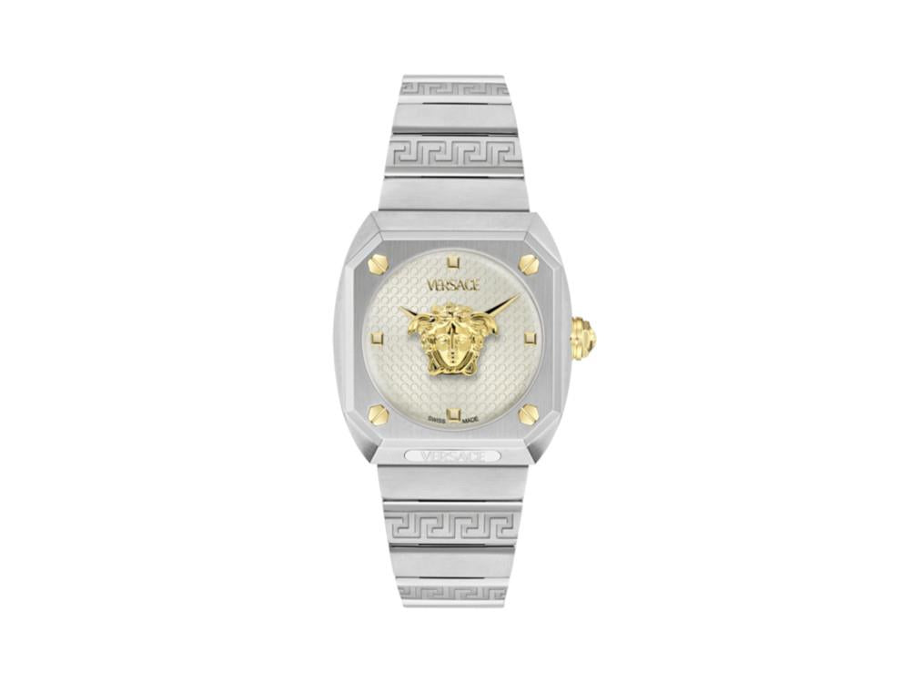 Montre à Quartz Versace Antares, Argent, 35 x 37 mm, Verre de saphir, VE0R00325