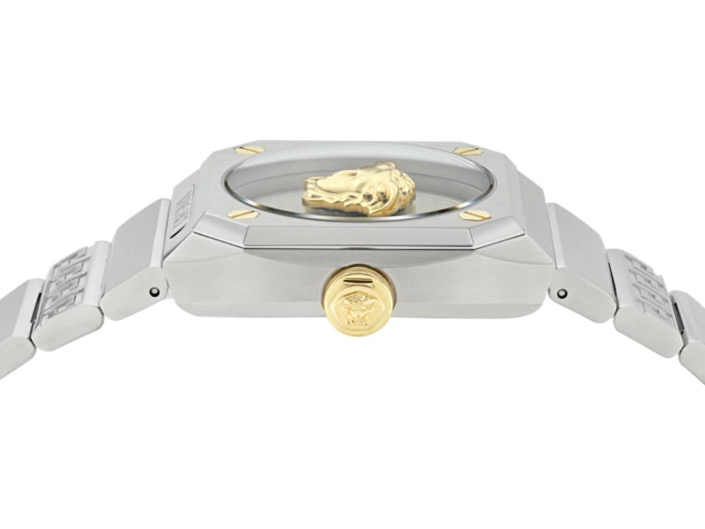 Montre à Quartz Versace Antares, Argent, 35 x 37 mm, Verre de saphir, VE0R00325