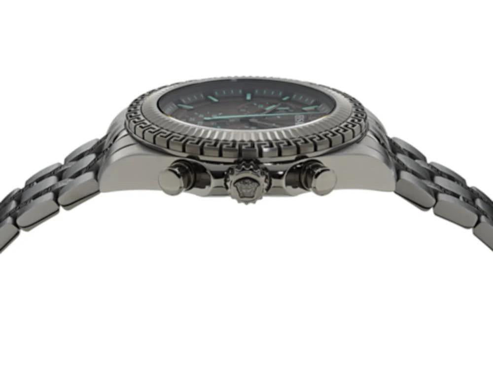 Montre à Quartz Versace Fornax, Noir, 43 mm, Verre de saphir, VE0W00625