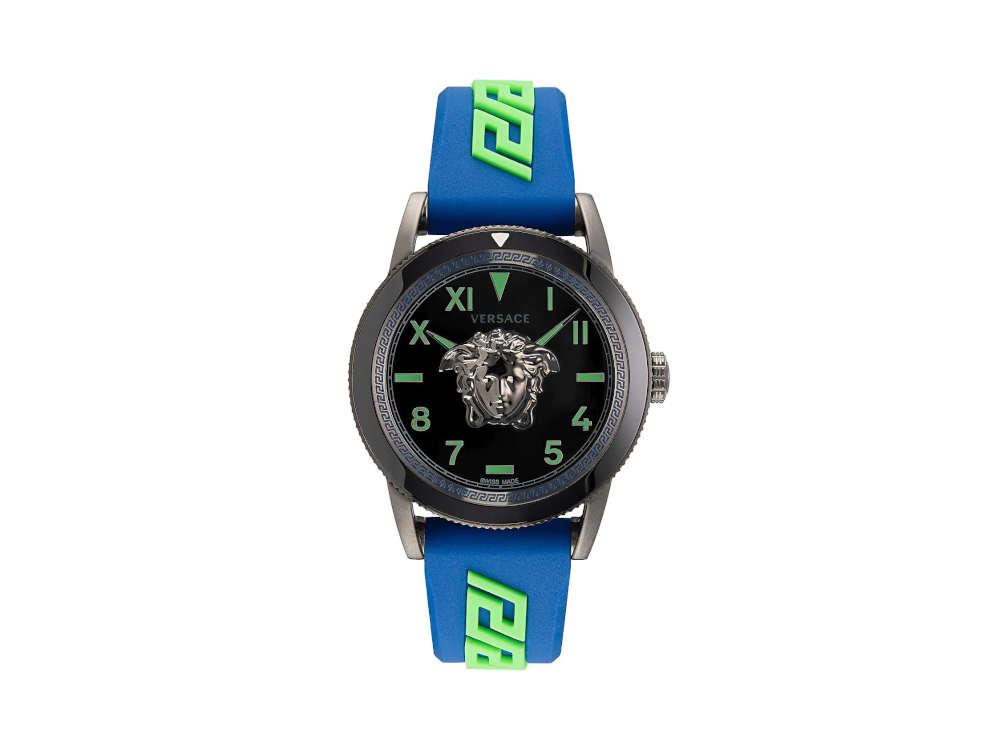 Montre à Quartz Versace V-Palazzo, Noir, 43 mm, VE2V00722