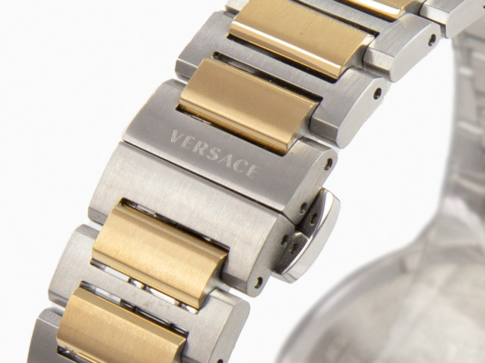 Montre à Quartz Versace Medusa Infinite, Vert, 38 mm, Verre de saphir, VE3F00422