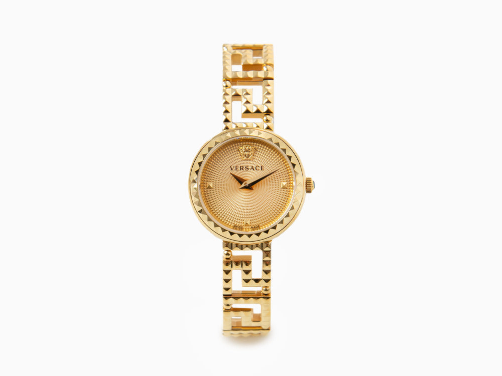 Montre à Quartz Versace Greca Goddess, PVD Or, Doré, 28 mm, VE7A00323