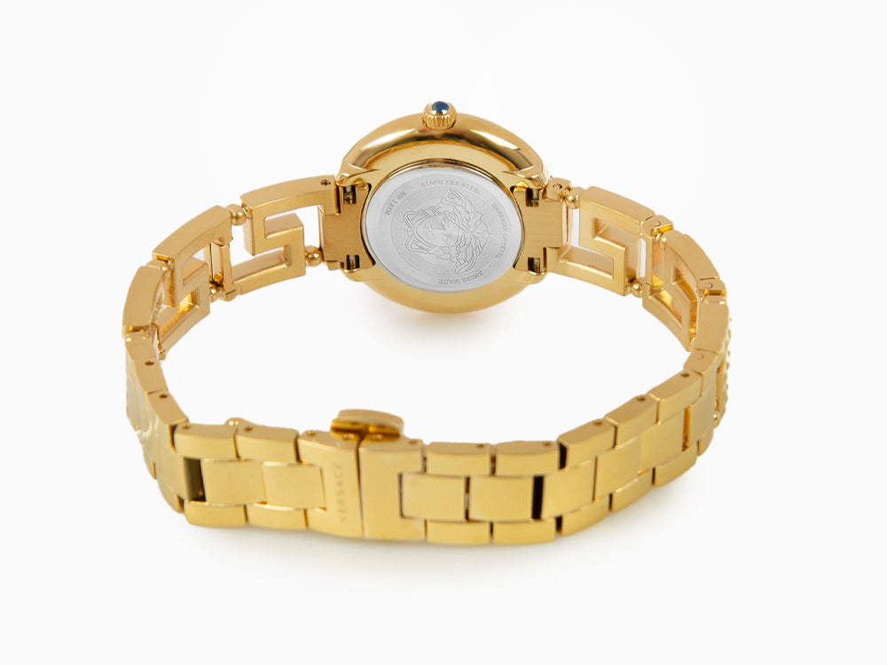 Montre à Quartz Versace Greca Goddess, PVD Or, Doré, 28 mm, VE7A00323