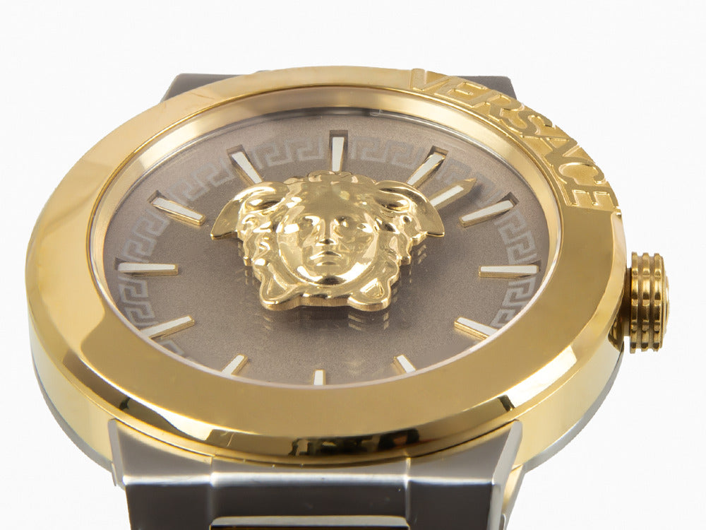 Montre à Quartz Versace Medusa Infinite, 47 mm, Verre de saphir, VE7E00423