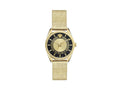 Montre à Quartz Versace New V Circle, PVD Or, 36 mm, Verre de saphir, VE8A00424