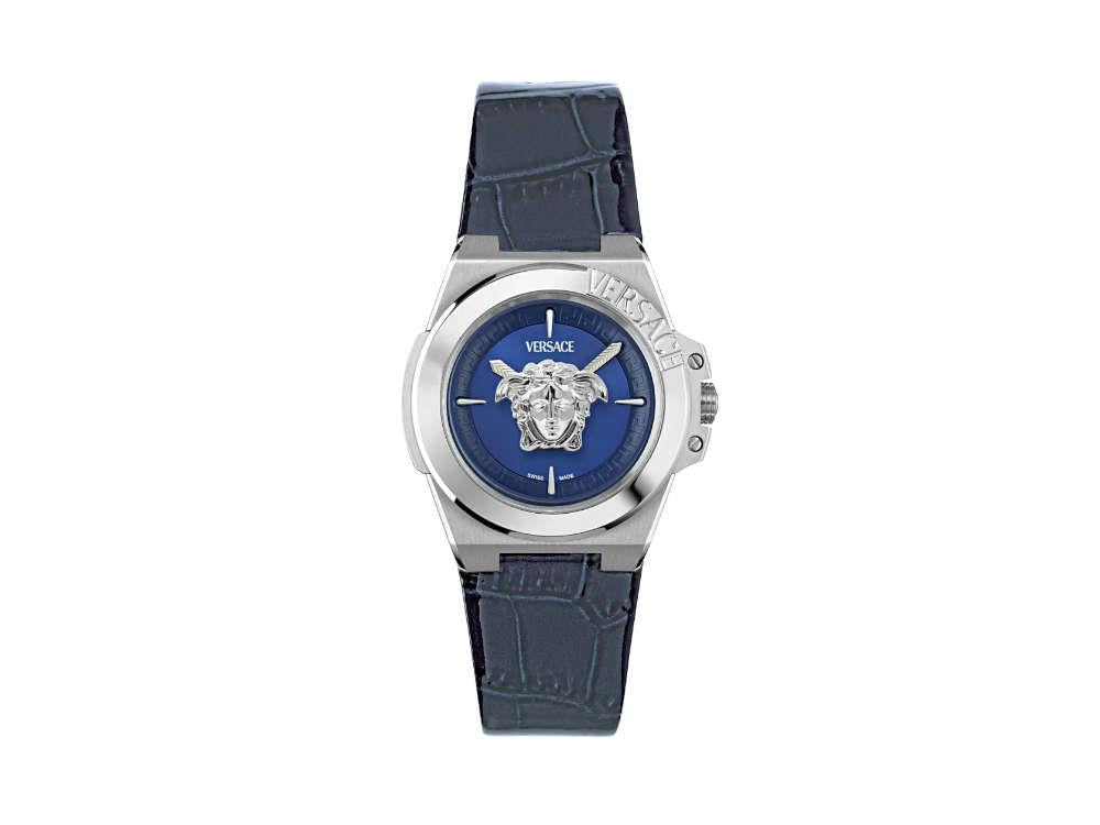 Montre à Quartz Versace HerA, Bleu, 37 mm, Verre de saphir, VE8D00124