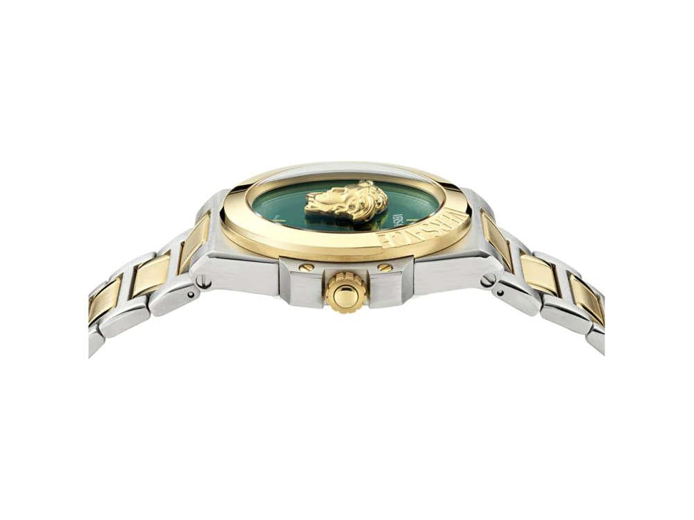 Montre à Quartz Versace HerA, Vert, 37 mm, Verre de saphir, VE8D00524