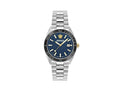 Montre à Quartz Versace V Dome, Bleu, 42 mm, Verre de saphir, VE8E00324