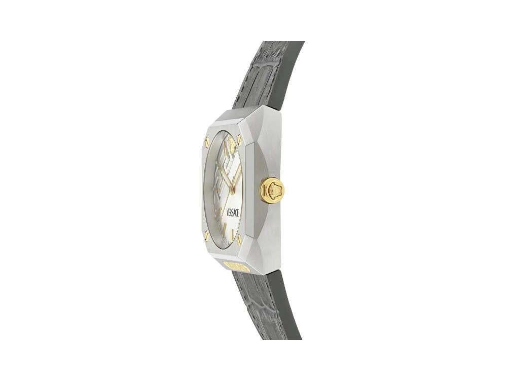Montre à Quartz Versace Antares, Argent, 44 x 41.5 mm, Verre Saphir, VE8F00124