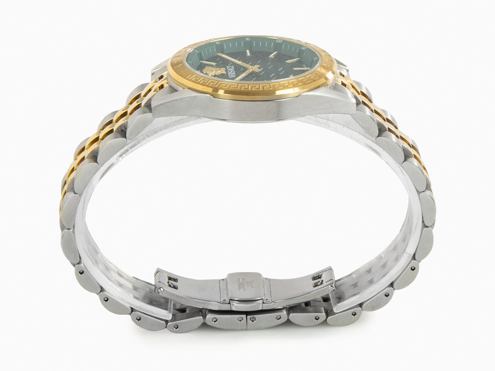 Montre à Quartz Versace V-Code Lady, PVD Or, Vert, 36 mm, VE8I00424