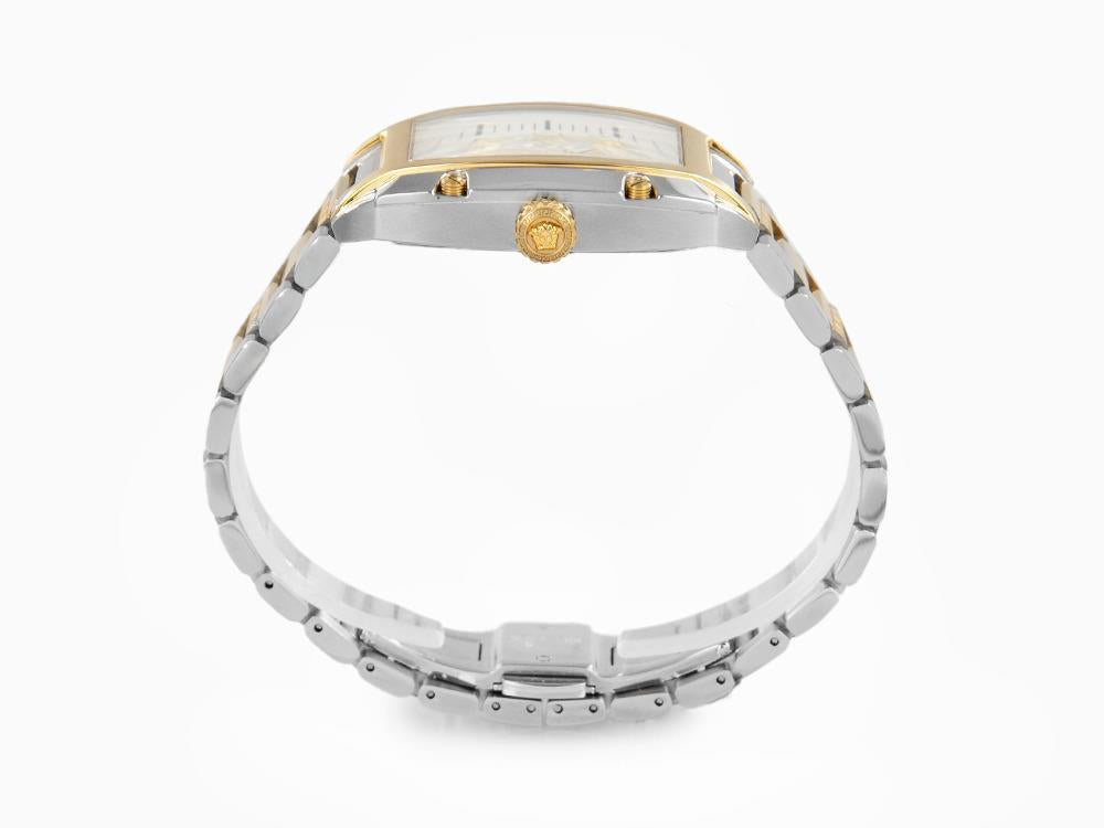 Montre à Quartz Versace Dominus Lady, PVD Or, Argent, 44,8mm x 36mm, VE8K00424
