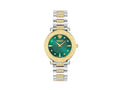 Montre à Quartz Versace Greca Sphere, Vert, 35 mm, Verre de saphir, VE9C00424