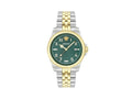 Montre à Quartz Versace Anteo, PVD Or, Vert, 41 mm, Verre de saphir, VE9H00524