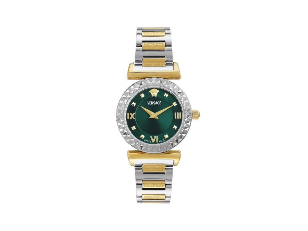 Montre à Quartz Versace Mini Vanity Restyling, Vert, 28 mm, VEGFA0625