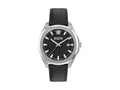 Montre à Quartz Versace Luxury 3 Hands, Acier Recyclé, Noir, 42 mm, VEKKA0125
