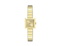 Montre à Quartz Versace V_Square, Doré, Verre de saphir, VEY900526