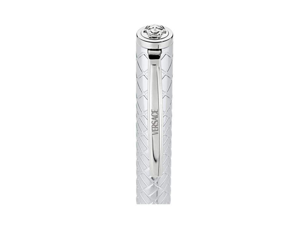 Stylo bille Versace Reve, Acier, Argent, VRSC00224