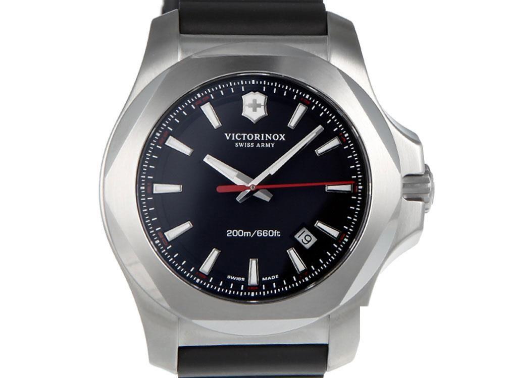 Montre à Quartz Victorinox I.N.O.X., Acier Inoxydable, Noir, 43 mm, V241682.1